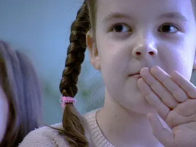 Still from: Summer Lightnings, (link: https://vimeo.com/53278016 text: Victor Alimpiev), 2.17mins, 2004